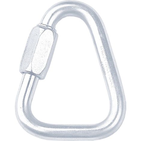 Connettore ad apertura rapida con chiusura a vite - triangolare - Acciaio - 10 mm - FA5040110