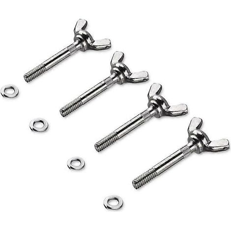 Kit de boulons de remplacement pour échasses, idéal pour la peinture et la décoration de cloisons sèches (4 pièces). (1/5)