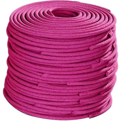 24 spirales d'encens pour salon, chambre, maison, salon de thé ou bureau-Pink (1/5)