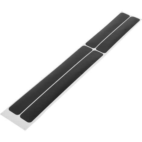 4 protections de seuil de porte voiture autocollantes anti-rayures aspect carbone 3D universelles (1/5)