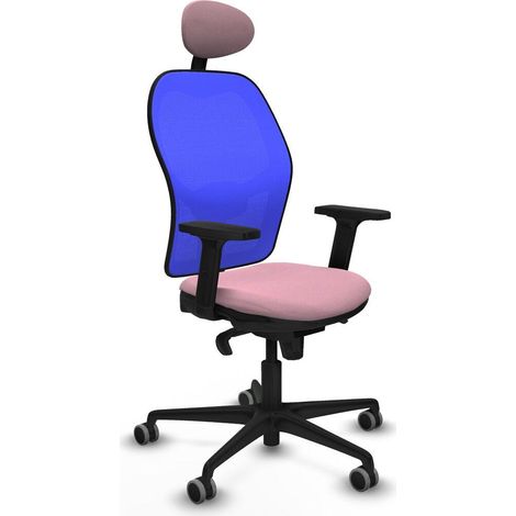 Piqueras y Crespo Jorquera chaise de bureau rose ergonomique (1/3)