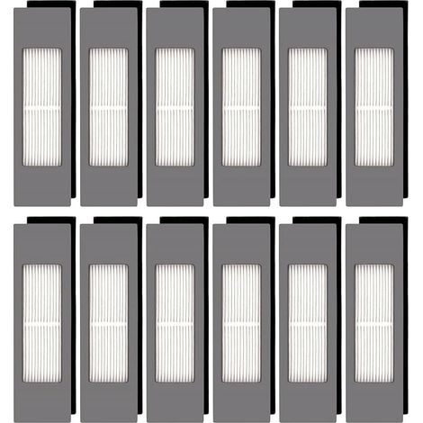 (12 Pièces) N10 Filtre HEPA Pour Robot Aspirateur Ecovacs DEEBOT OZMO N10 N10 Plus 920 950 T8 AIVI Max T9 T5 N5 N7 N8+ N8 Pro Plus (1/4)