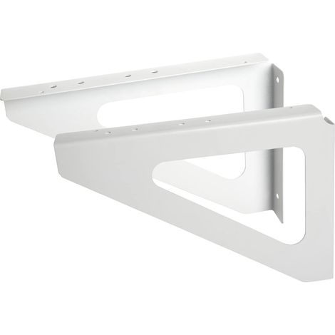 RENZ Kit de fixation - H.18 x l.25 x P.3 cm - blanc (1/4)