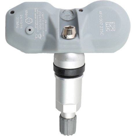 Four 4F0907275C tire pressure sensors are suitable for Audi and Volkswagen vehicles of sizes 11-12. (1/5)