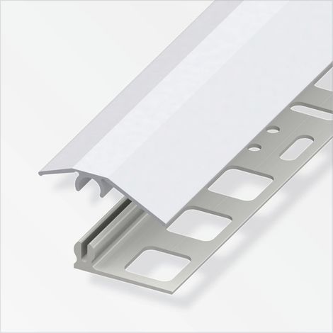 alfer Niveauausgleichs-Profil 2 m, 31 x 7 mm Aluminium eloxiert silber Übergangsprofil
