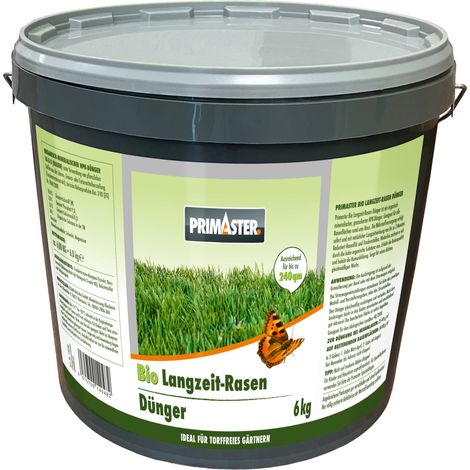 Primaster Bio Langzeit Rasendünger 6 kg für 240 m² Dünger