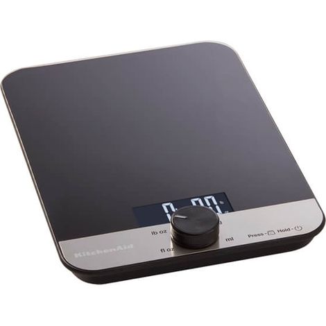 KitchenAid Dry & Liquid Digital Glass Top Kitchen Scales