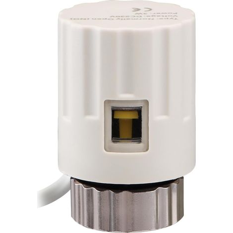 CCYKXA WG2210 2-Draht-Thermoaktor, normalerweise offen, 24 V, funktioniert für Fußbodenheizungsverteiler (1/5)