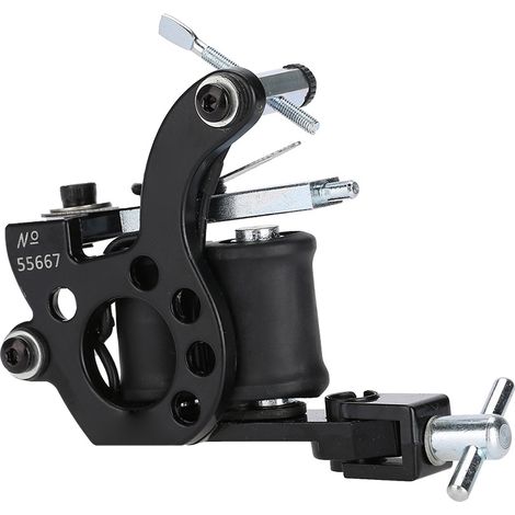 Machine à tatouer professionnelle en alliage, machine à tatouer avec fil de cuivre, pistolet à fumée (1/5)