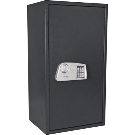 Coffre-fort meuble Jupiter 6 850x450x360mm serrure électronique Fbd.30kg ROTTNER (1/5)