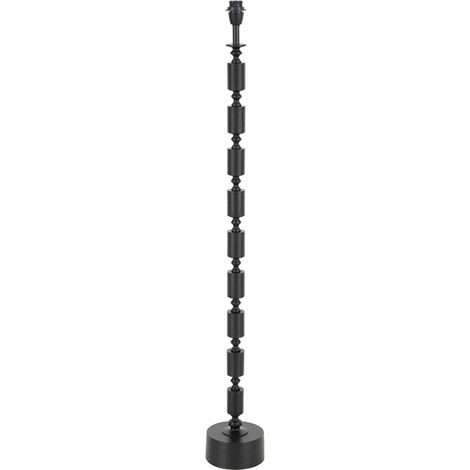 Light & Living - lámpara de pie - Gitaya - negro - metal -