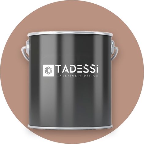 TADESSI Wall Select Wandfarbe Braun - Sanftbeige - abwaschbare Innenfarbe matt - Dispersionsfarbe - Geruchsarm und Lösemittelfrei (1/5)