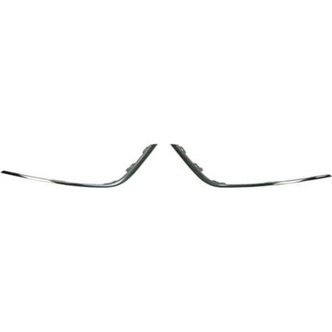 Moulures de grilles de pare-choc avant kit Renault Megane 4 phase 1 2015-2020