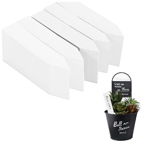 500 pièces étiquettes de plantes en plastique(10 X 2 cm), étiquettes de jardin en plastique, etiquette jardin exterieur Étiquettes de Signe pour Graines D'herbes (1/5)
