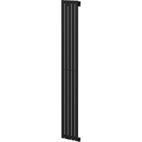 Colore Boone Matt Black 1800mm x 300mm Single Panel Radiator (1/5)