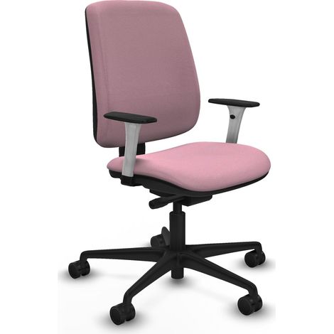 Sedia ufficio piqueras y crespo bianca ergonomica regolabile (1/2)