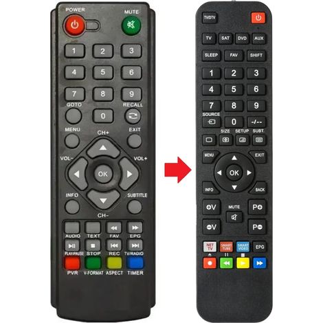 Télécommande compatible avec le TAKARA SL90B (1/2)
