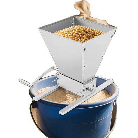 Mulino per cereali, rulli regolabili, materiali resistenti, spina europea 220V-240V (1/5)