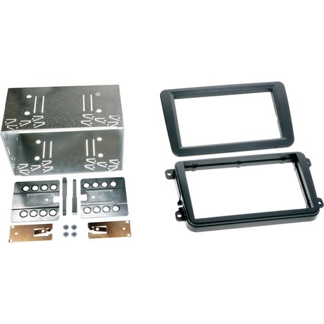 ACV 381320-10-1 Autoradio Einbaublende DoppelDIN Passend für (Auto-Marke): Seat, Skoda, Volkswagen