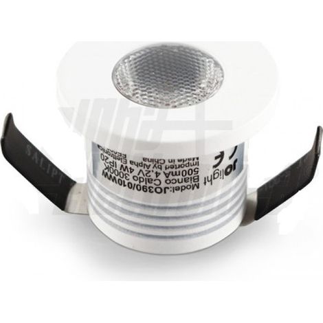 Faretto LED da incasso 2 W 3000K