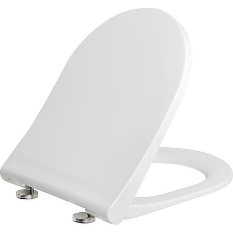 WC-Sitz VitrA Integra Slim Wrap 367 x 20 x 457 mm, Softclose, abnehmbar, weiß - 131-003R419 (1/2)