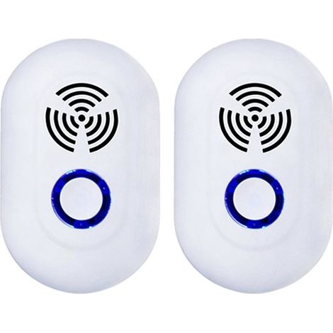 Répulsif Ultrasons et Ondes Electromagnétiques contre les Insectes, Veilleuse Anti-Moustique Electrique pour une protection efficace contre les nuisibles domestiques (1/5)