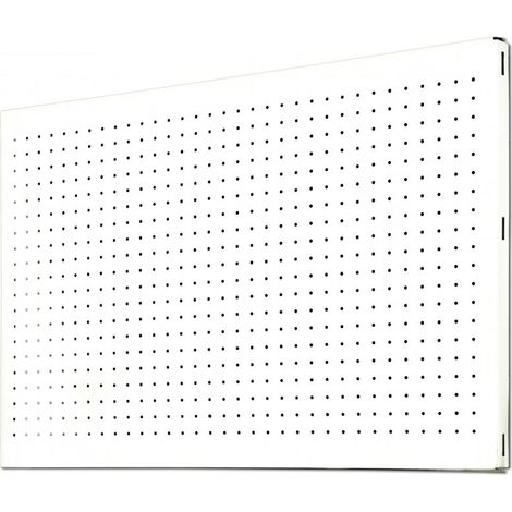 Panneau perforé Simonrack 1500x600 mm blanc durable