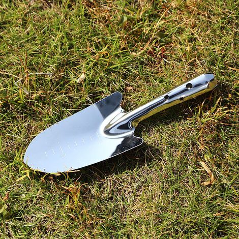 Ensemble d'outils de jardin en acier inoxydable robuste et léger, ensemble d'outils de jardinage avec poignée ergonomique, cadeau pour femmes et hommes, plante verte d'intérieur et d'extérieur (1/3)
