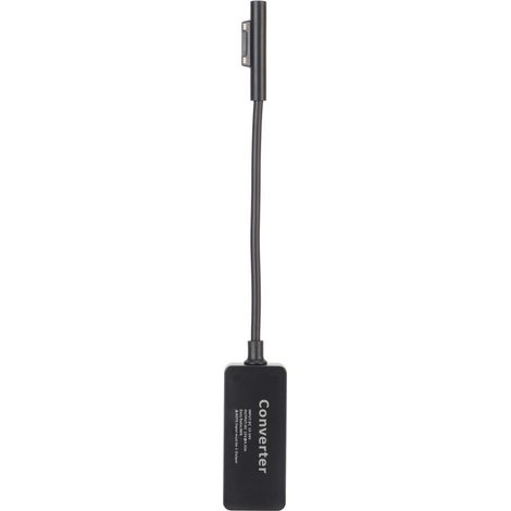 Un cargador de CC para dispositivos Surface, con conector magnético, función de activación analógica PD y un diseño profesional para garantizar una carga segura y fiable.