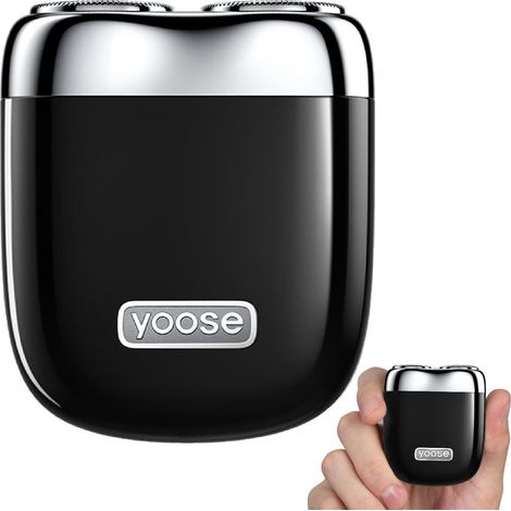 Rasoir électrique Yoose Mini2.0 Mini - Alliage et acier inoxydable de haute qualité, portable, étanche, adapté au rasage quotidien