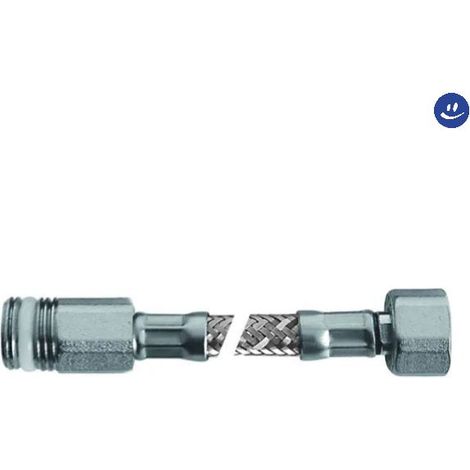 Flessibile Idraulico Flexcore PTFE Ø3/8″×1/2″ – Connessione Super Resistente L300mm Anti-Schiacciamento, Installazione Facile