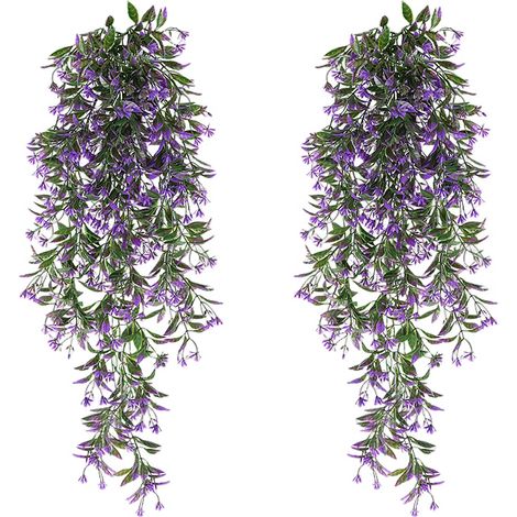 2 Pièces Plante Artificielle Tombante 78CM Plante Tombante Artificielle Fausse Plante Tombante Plantes Artificielles Interieur Tombantes Plantes Artificielles Suspendues pour Jardin Cuisine Bureau (1/5)
