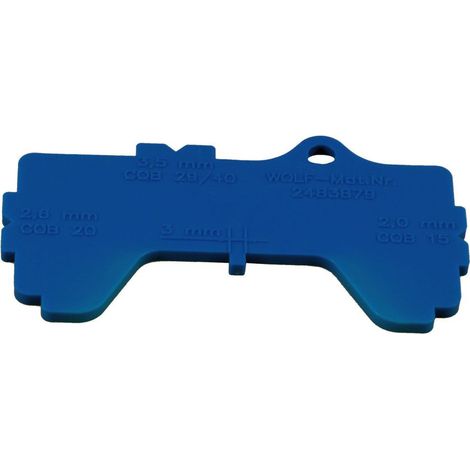 Wolf Brennereinstelllehre für COB, 248387999