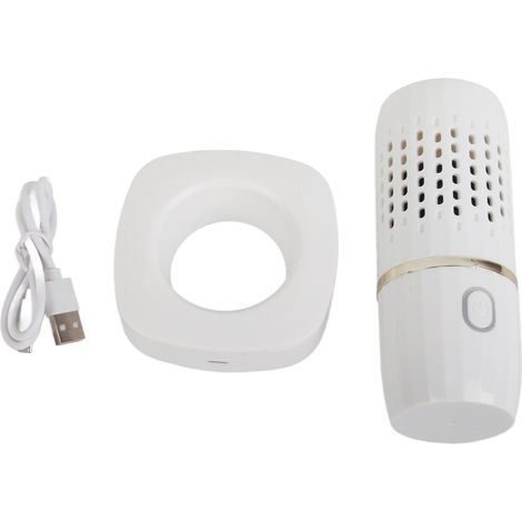 Lave-légumes multifonction sans fil, purificateur automatique de fruits et légumes à capsule, recharge USB, blanc, pour cuisine (1/5)