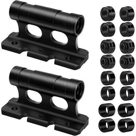 Clip de fixation rapide pour fourche de vélo, support de vélo pour barres de toit de voiture, compatible avec les porte-vélos de camions/remorques/vélos (1/5)