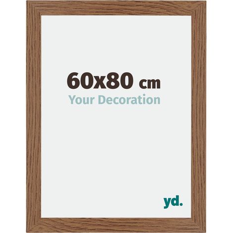 yd. - Cadre photo 60x80 - Chene Rustique - MDF - Mura (1/5)