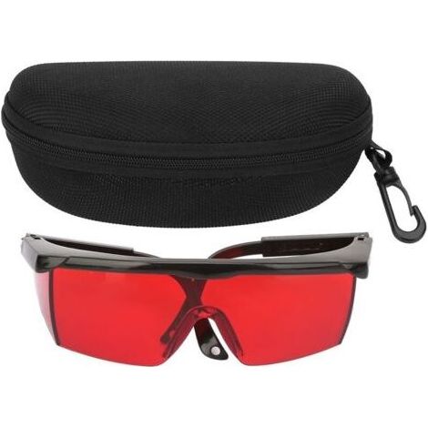 Lunettes De Protection Laser - Filtre Pour Faisceau Rouge - Compatible Avec Niveaux Et Lasers Rotatifs - 1 Pièce (1/5)