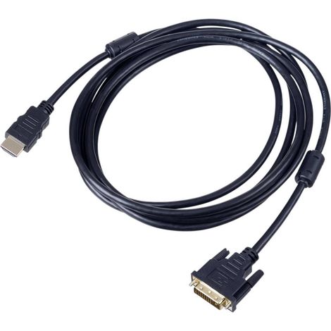 Cavo Akyga AK-AV-13 Dual Link Audio Video Full HD da 3 m con 24+1 ingressi DVI e HDMI 1.4, lunghezza 3 m. (1/3)