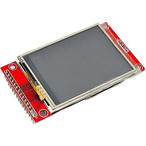 Módulo de pantalla LCD TFT SPI a color con pantalla táctil ILI9341 de 2,4 pulgadas, resolución 480x320 y 240x320. (1/5)