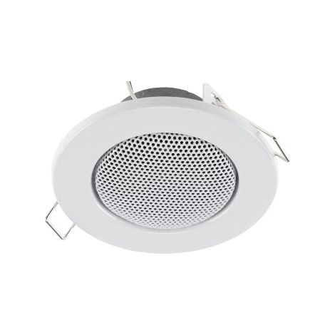 Einbaulautsprecher Wand & Decke, 8cm, LED-Strahler Optik, Weiß (1/5)