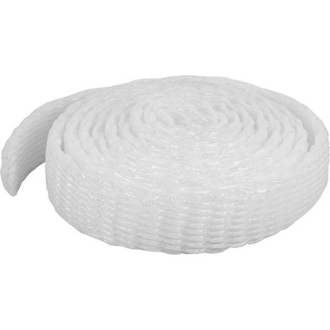 COFAN rollo malla tubular espuma elastica 6/12cmx5mt , Rollo de malla tubular extensible hasta 12 cm en espuma elástica para proteger objetos frágiles. El rollo puede cortarse en l (1/3)