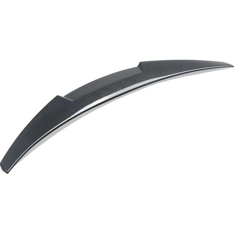 Spoiler trasero, plástico ABS, compatible con coupé, aspecto de fibra de carbono. (1/2)