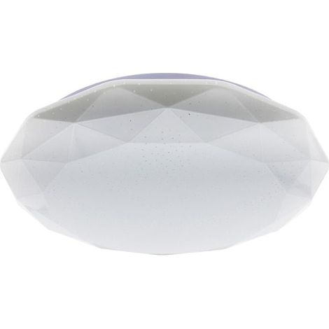 Plafonnier LED circulaire 24 W 6500 K, lumière blanche froide, efficace et polyvalent, idéal pour l'éclairage de bureaux et espaces commerciaux. (1/5)