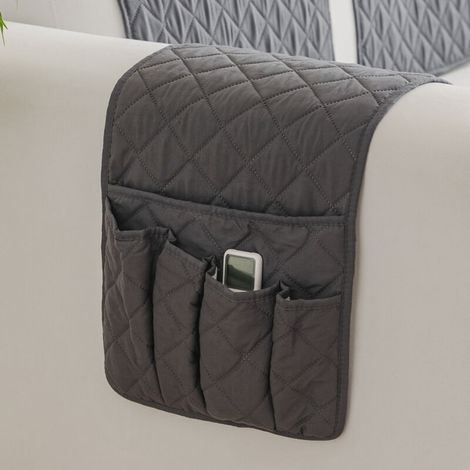 Organiseur pour Accoudoir de Fauteuil, Canapé Chaise Protetor Housse, Suspendre Poches Economie D'espace, Sac De Rangement Ant