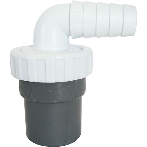 Enlace mixto tubos lisos 1 toma plastico pvc
