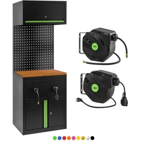 JBM Set modulare con estensione per avvolgitori in MDF SERIE627 - Verde