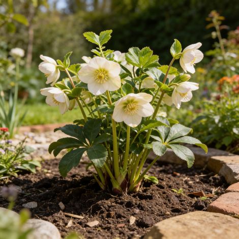 Benoîte chiloense Mrs Bradshaw 20cm Godet 9cm - Geum (1/4)