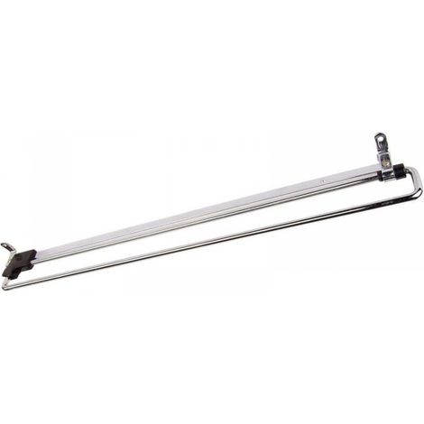 Porte-Cintres Coulissant Portemonteaux Télescopic Porte-vêtements Extractible 450 mm (1/5)