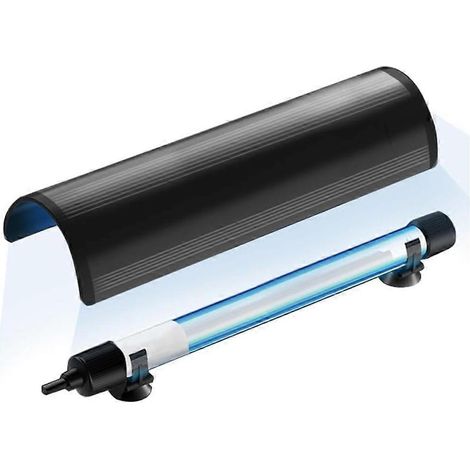 Lampe de stérilisation et de désinfection 11 W pour aquarium, bassin, décantation, piscine, élimination des algues (États-Unis) (1/5)