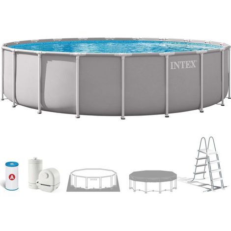 Piscine Intex prism frame capacité 32695 litres 610x132 cm